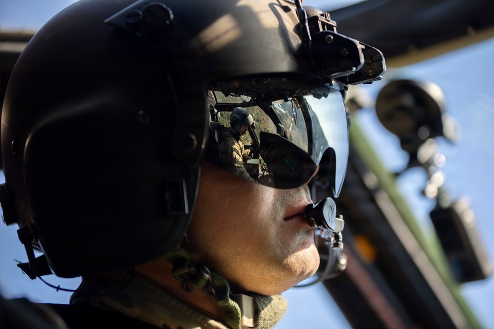 AKARNG Black Hawk aviators conduct flight operations over Southcentral Alaska