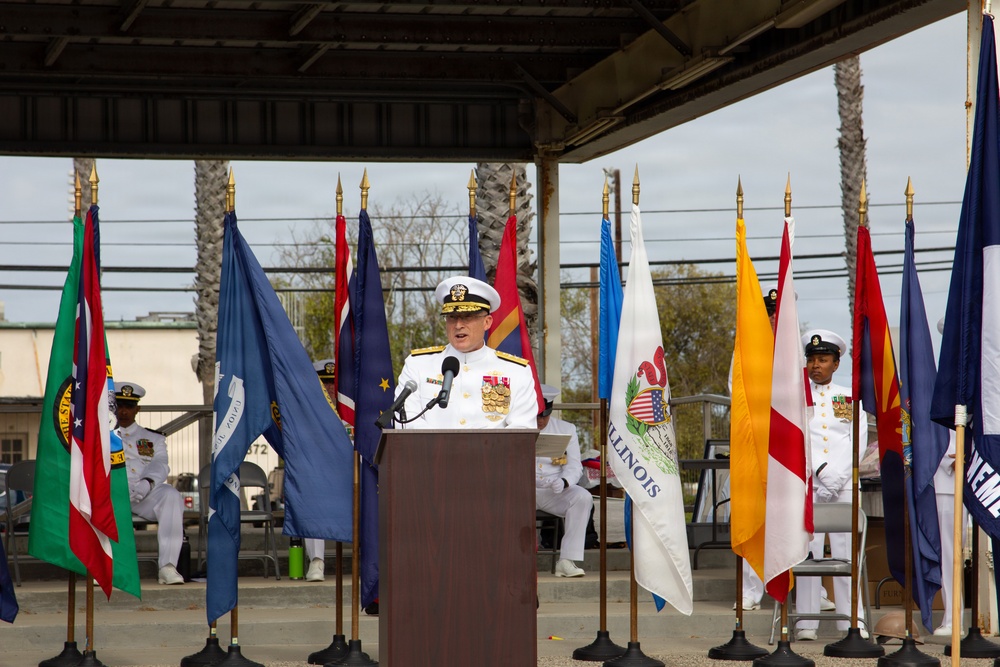 Naval Construction Group One (NCG-1) Change of Command
