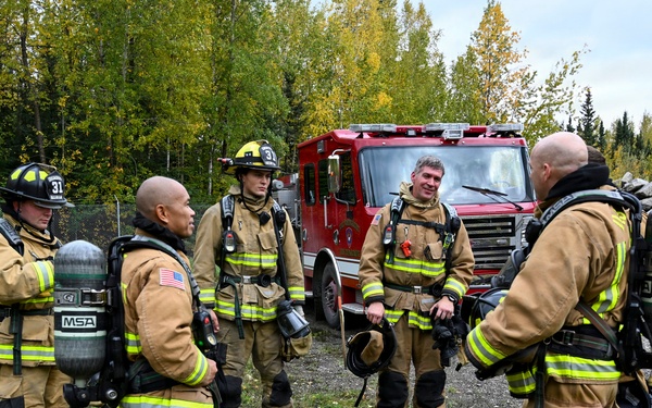 Real heat, real reps — Fort Wainwright firefighters train their own