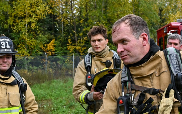 Real heat, real reps — Fort Wainwright firefighters train their own