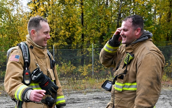 Real heat, real reps — Fort Wainwright firefighters train their own