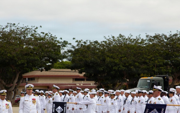 Naval Construction Group One (NCG-1) Change of Command