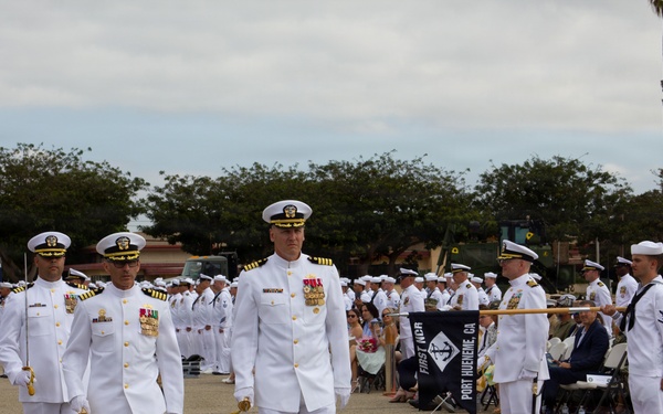 Naval Construction Group One (NCG-1) Change of Command