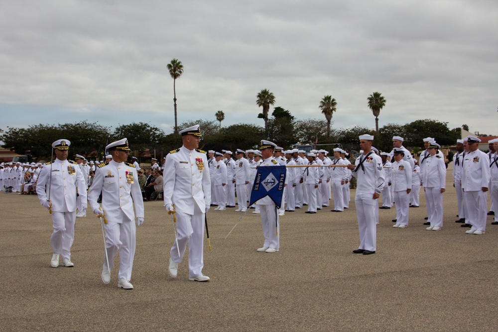 Naval Construction Group One (NCG-1) Change of Command