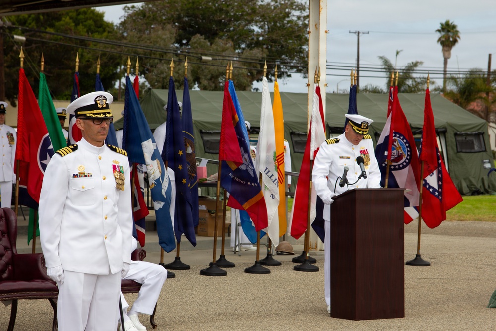 Naval Construction Group One (NCG-1) Change of Command