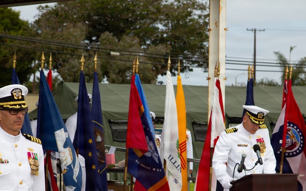 Naval Construction Group One (NCG-1) Change of Command
