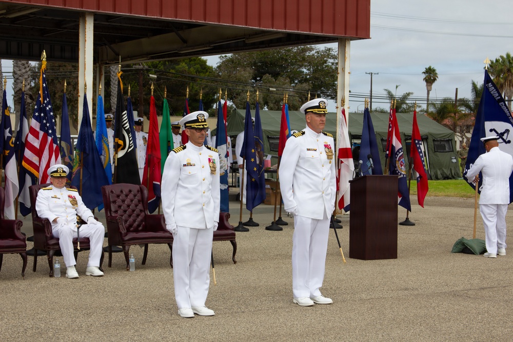 Naval Construction Group One (NCG-1) Change of Command