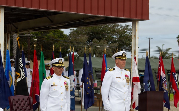 Naval Construction Group One (NCG-1) Change of Command