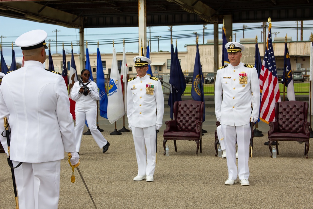 Naval Construction Group One (NCG-1) Change of Command
