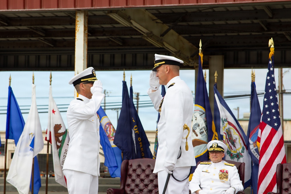 Naval Construction Group One (NCG-1) Change of Command