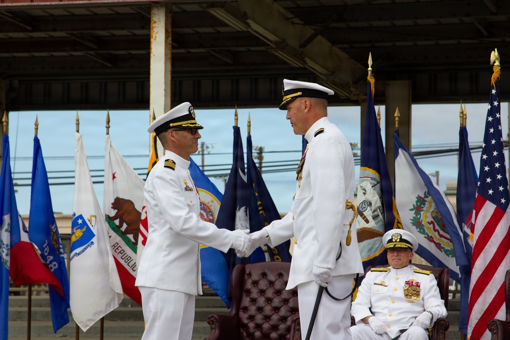 Naval Construction Group One (NCG-1) Change of Command