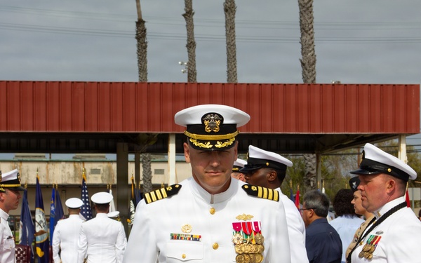 Naval Construction Group One (NCG-1) Change of Command