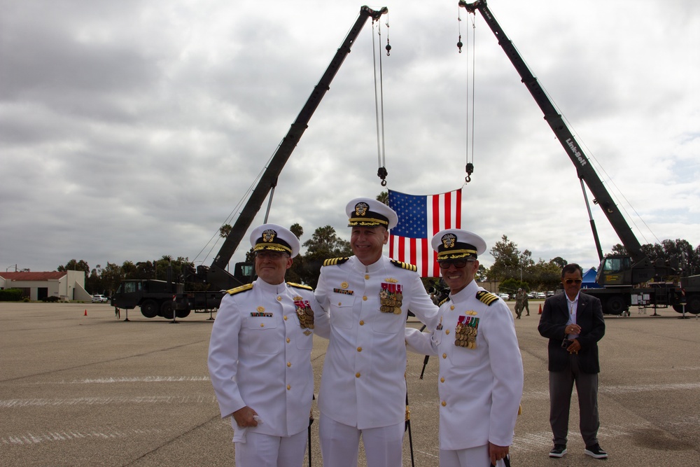 Naval Construction Group One (NCG-1) Change of Command
