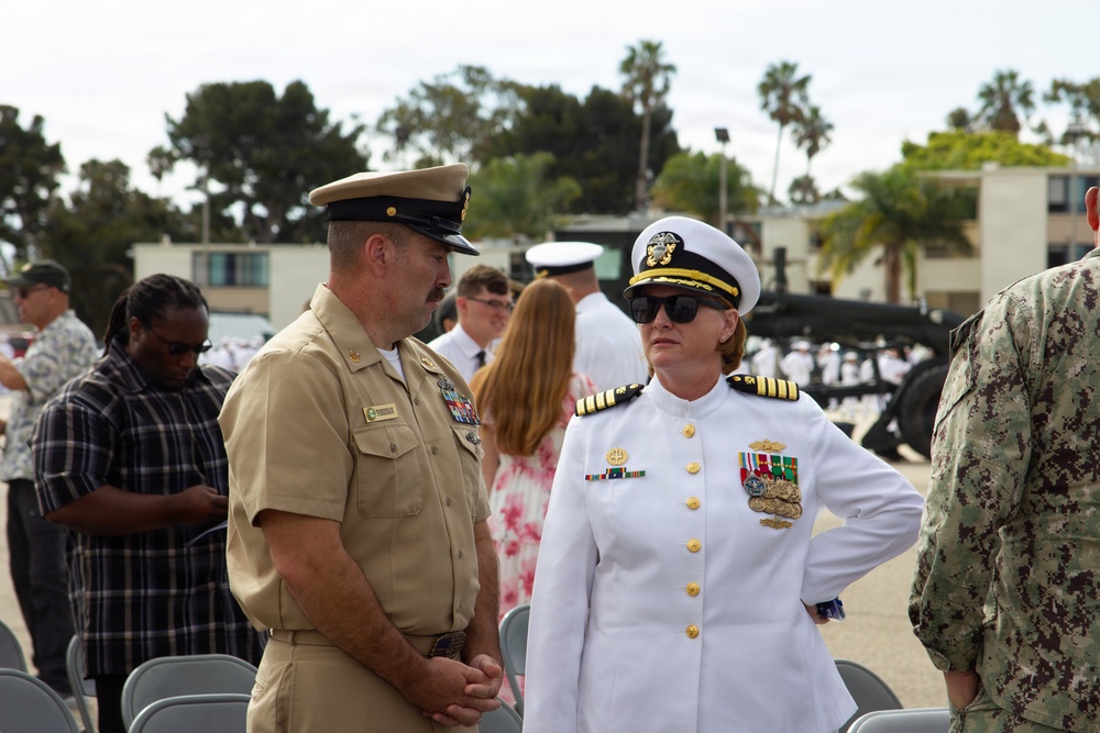 Naval Construction Group One (NCG-1) Change of Command