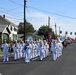 Navy Band Northwest performs in the Main Street Cowboys Dress-Up Parade in Pendleton, Oregon