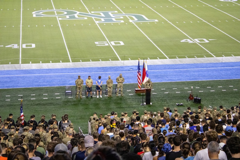 Community Unites at Kenan Memorial Stadium for 25th Anniversary of 9/11 Memorial Stair Climb