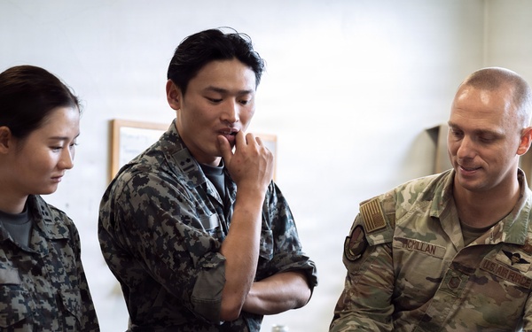 374 AW hosts bilateral flight surgeon immersion training