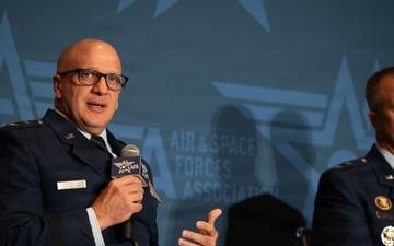 AMC deputy commander emphasizes long-range airpower, mobility integration at AFA 2026