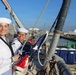 U.S. Navy Chief Selectees Prepare to Raise American Flag Aboard Ship during 9-11 Remembrance (2026)