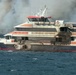 Coast Guard assists with cruise ship pier fire response, investigation in Whittier, Alaska