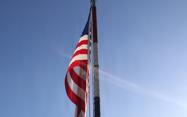 U.S. Navy Chief Selectees Render Honors During 9/11 Remembrance Day