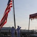 U.S. Navy Sailors Render Honors During Colors Ceremony during 9/11 Remembrance Day