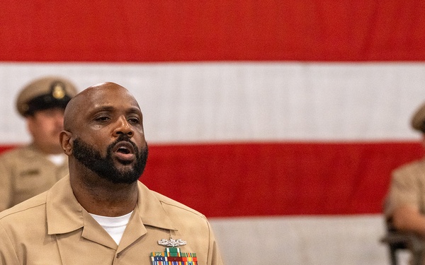 NTAG Golden Gate Holds CPO PInning Ceremony Aboard USS Hornet
