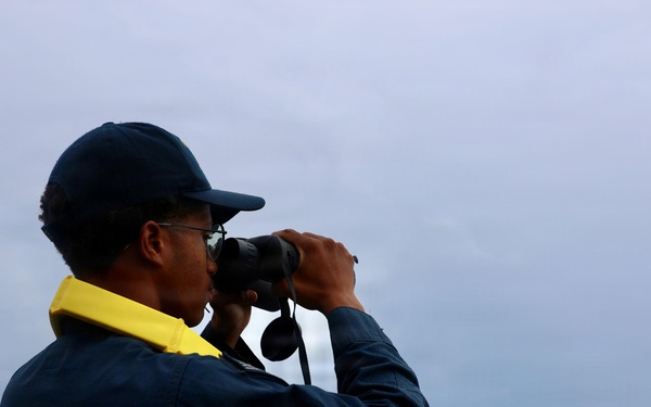 John Finn Stands Watch