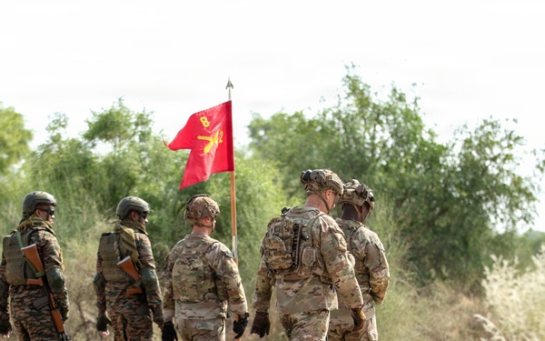 U.S., Indian Soldiers move together during Yudh Abhyas 2026