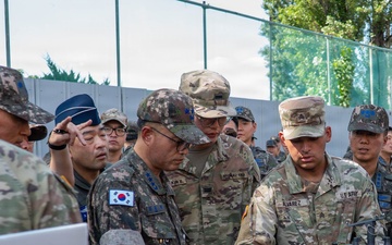 ROK 1st ADA commander visits assets at Osan
