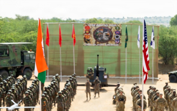 U.S., Indian Army leaders address Yudh Abhyas 2026 formation