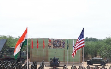 U.S., Indian armies open Yudh Abhyas 2026 training at Mahajan Field Firing Range