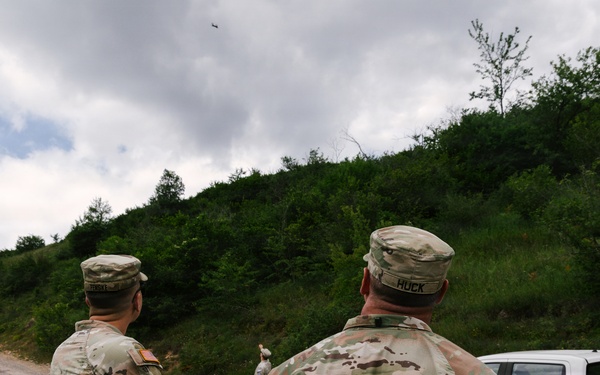 KFOR RC-E Soldiers integrate UAS into patrol operations