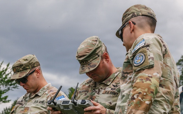 KFOR RC-E Soldiers integrate UAS into patrol operations