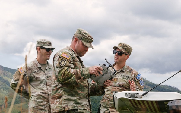 KFOR RC-E Soldiers integrate UAS into patrol operations