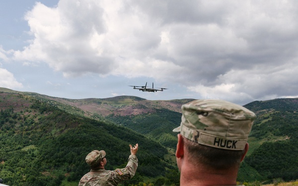 KFOR RC-E Soldiers integrate UAS into patrol operations