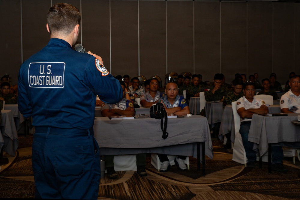 Pacific Partnership 2026 disaster management team leads a hazardous materials response training in Tacloban City, Philippines.
