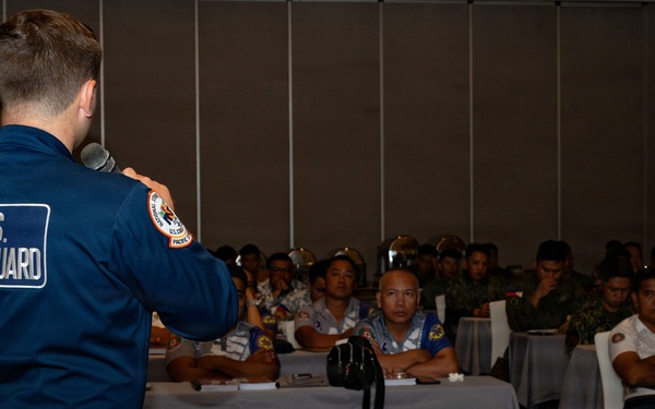 Pacific Partnership 2026 disaster management team leads a hazardous materials response training in Tacloban City, Philippines.