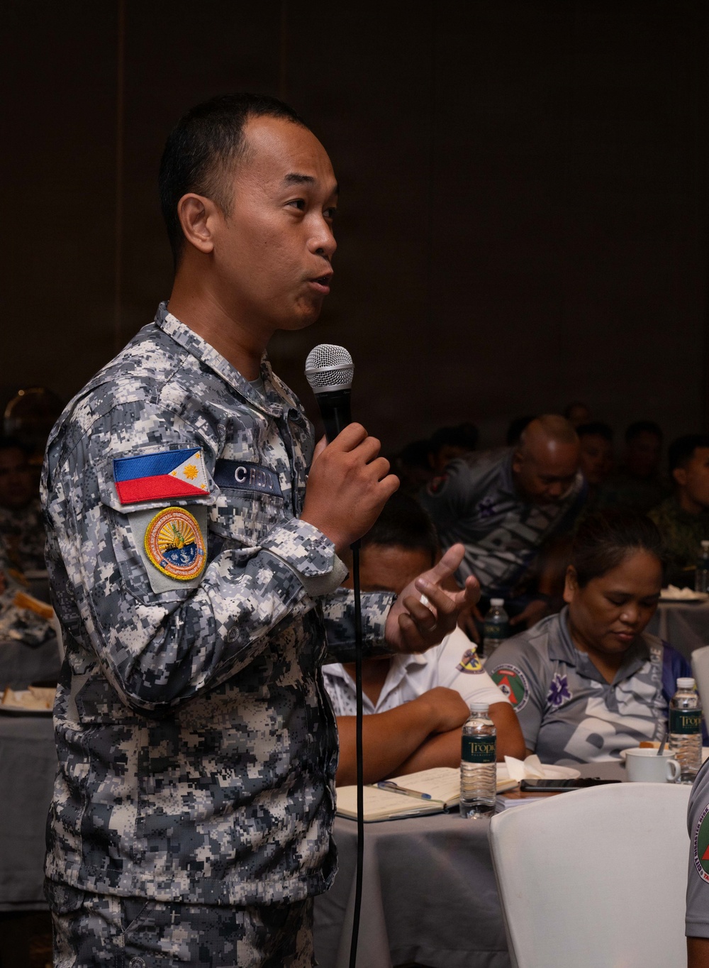 Pacific Partnership 2026 disaster management team leads a hazardous materials response training in Tacloban City, Philippines.