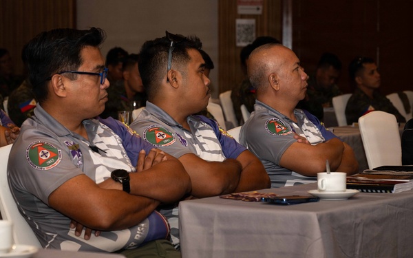 Pacific Partnership 2026 disaster management team leads a hazardous materials response training in Tacloban City, Philippines.
