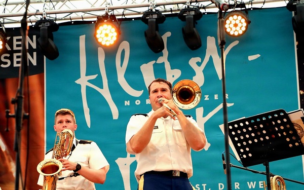USAREUR-AF Band’s Rhine River Ramblers Perform at Nordpfälzer Herbstfest