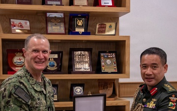 U.S. Navy, Coast Guard conduct office call with Royal Brunei Armed Forces