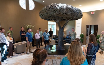 Dover AFB Honorary Commanders visit Air Force Mortuary Affairs Operations