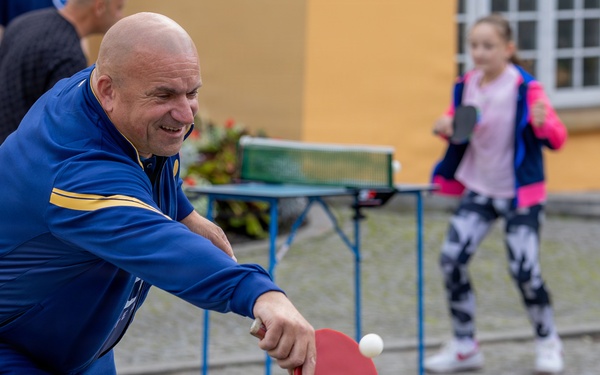 1ID Band Energizes Bolesławiec