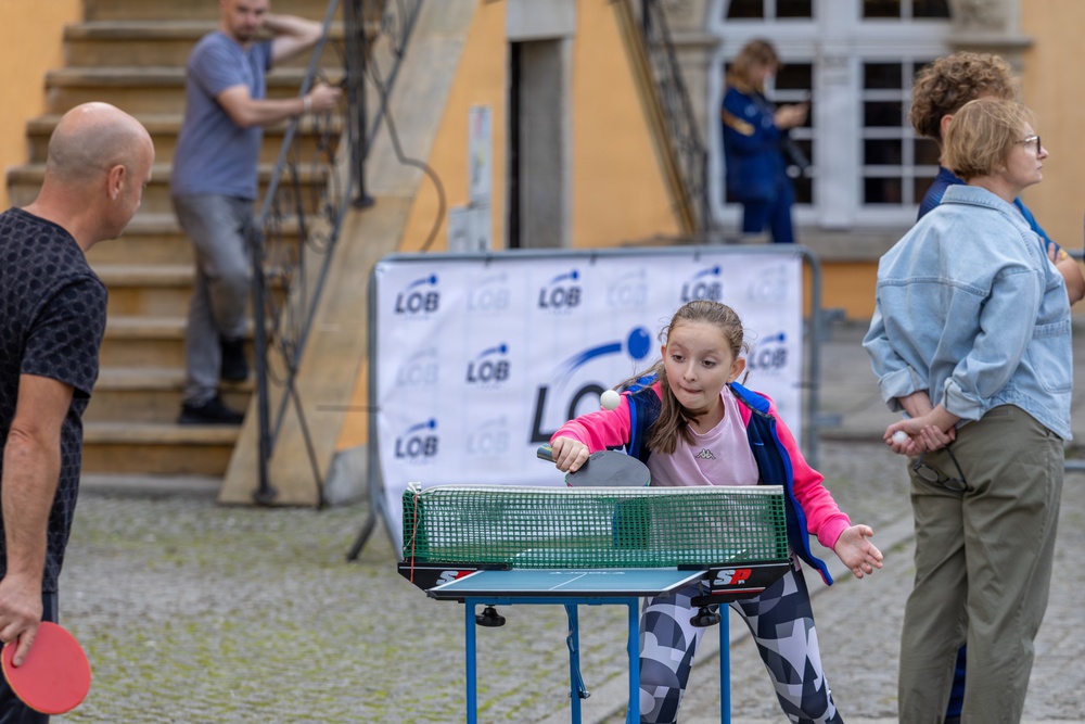 1ID Band Energizes Bolesławiec