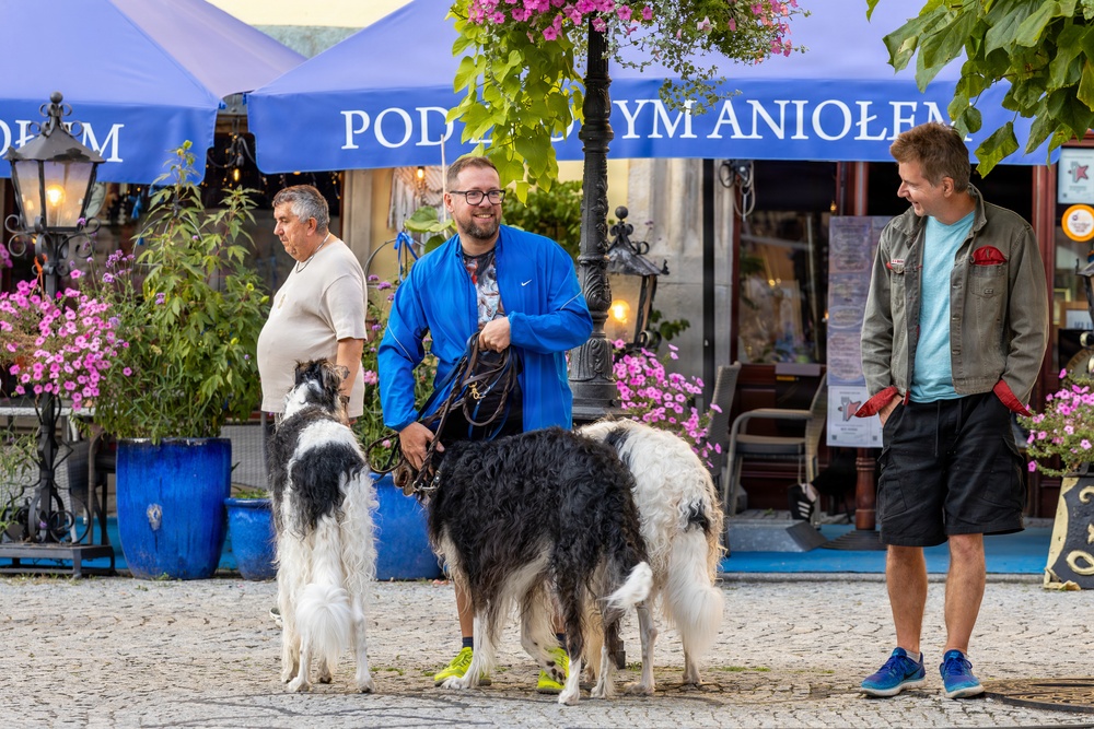 1ID Band Energizes Bolesławiec