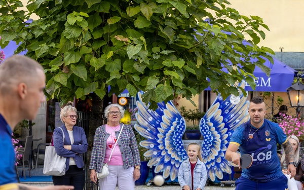 1ID Band Energizes Bolesławiec