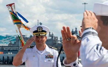 CSS-6 Holds Change of Command Ceremony