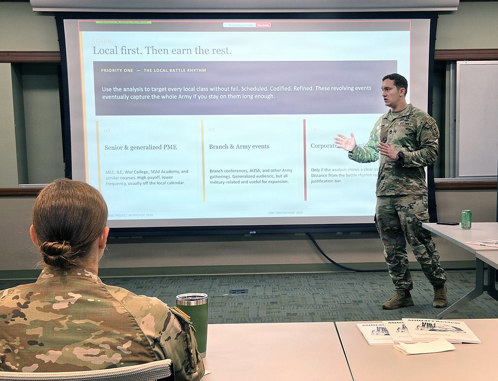 Army leaders urge stronger writing culture, more junior voices at Harding Project workshop
