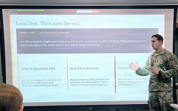 Army leaders urge stronger writing culture, more junior voices at Harding Project workshop